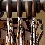 Image result for Decorative Wood Curtain Rods