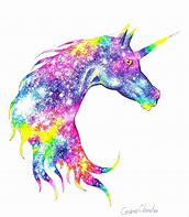 Image result for Colorful Unicorn Head