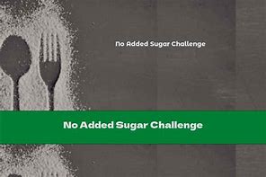 Image result for No Sugar Challenge Print Out