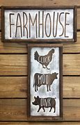 Image result for Farmhouse-Style Signs