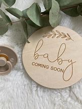 Image result for Baby Coming Soon Sign