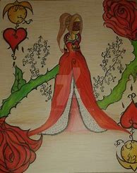 Image result for Queen of Hearts Playing Card Art