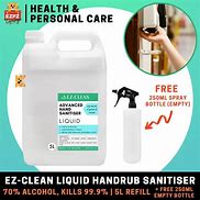 Image result for EZ Clean Alcohol Spray