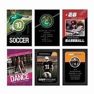 Image result for Free Sports Trading Card Template