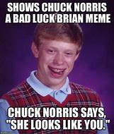 Image result for Bad Luck Meme