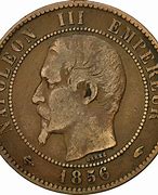 Image result for Napoleon III Empereur 1856 Coin