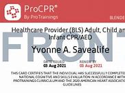 Image result for CPR/BLS Certificate