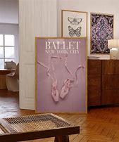 Image result for Balletcore Wall Art