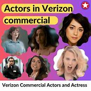 Image result for Actor On Verizon Commercial