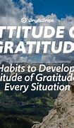 Image result for Have an Attitude of Gratitude
