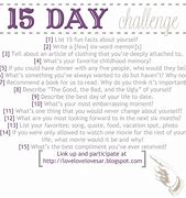 Image result for 15 Day Challenge Button
