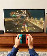 Image result for Playing Nintendo Switch On TV