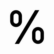 Image result for percentage sign