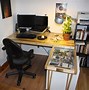 Image result for Computer Desk and Turntable Console