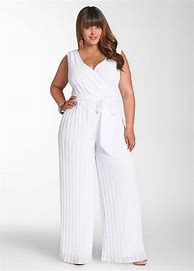 Image result for Fashion Nova White Jumpsuit Plus Size