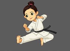 Image result for Animated KARATE Girl