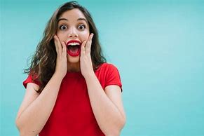 Image result for Surprised Excited Face