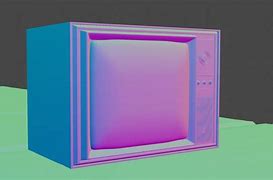 Image result for Old TV 3D Model