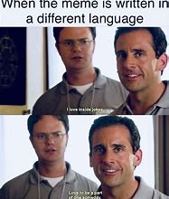 Image result for Another Language Meme