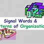 Image result for Definition Signal Words