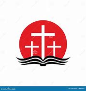 Image result for Christian Cross and Bible