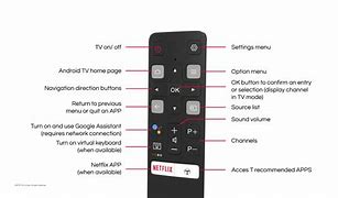 Image result for Tcl TV Remote Control