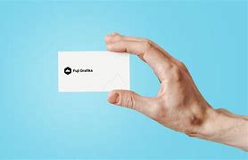 Image result for Person Holding Business Card Mockup