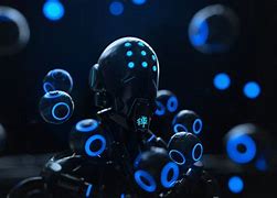 Image result for Blue Robot Wallpaper