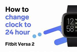 Image result for Versa How to Set Time On Fitbit