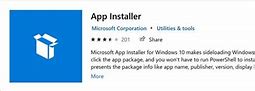Image result for App Installer Windows 10