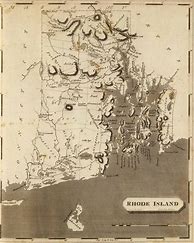 Image result for Map of Colony of Rhode Island Giving Indian Names