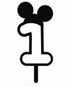Image result for Mickey Mouse Number 1