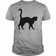 Image result for Black Cat T-Shirt Design