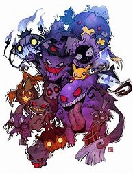 Image result for Pokemon Characters Ghost