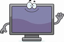 Image result for Flat Screen TV with a Wire Cartoon Picture