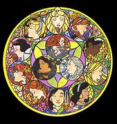 Image result for Disney Princess Stained Glass