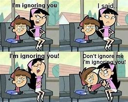 Image result for Ignore Funny Cartoon