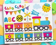 Image result for ABC Train Clip Art