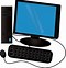 Image result for Desktop Computer Monitor Clip Art