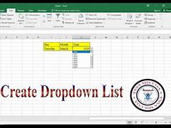 Image result for Excel DropDown Liste