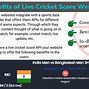 Image result for Live Cricket Match Score