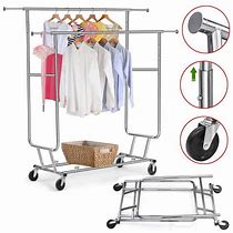 Image result for Fold Up Portable Clothes Hanger