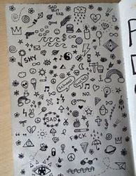 Image result for Cute Note Doodles Emo