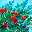 Image result for Framed Art Red Apple Tree