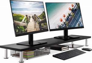 Image result for TV Stand Desk Combination