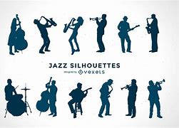 Image result for Jazz Band Silhouette