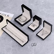 Image result for 3X3 Black Jewelry Box with Logo