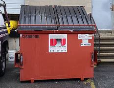 Image result for Front-Loading Dumpster