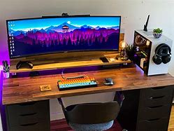 Image result for Gaming Laptop Desk Setup