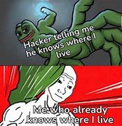 Image result for Hacker Face Meme